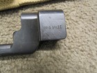 Canadian Post Ww2 Enfield Bayonet No4 Mk Ii Spike Scabbard   Frog Long Branch