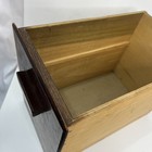 Singer Sewing Machine Desk Cabinet 65 Bottom Drawer Wooden 14x11x9 Vintage
