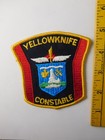 Yellowknife Police Vintage Patch Shoulder Crest Nwt Canada Souvenir Collector