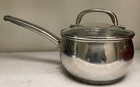 Mulino Ny 2-quart  Stock Sauce Pot   Lid High End Cookware Stainless Induction
