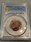  1959-82  Lincoln Cent  struck 85  Off Center   Pcgs Ms 63 Rb  Cool Mint Error