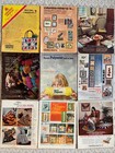 Mccall s Needlework And Crafts Lot 9 Magazines 1969-1975 Knitting Sewing Decor