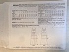 Dress And Top With Back Straps Mccall   s Pattern M6560 Misses Sizes 14-22