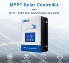 Mppt 80a Solar Panel Charge Controller 12v 24v 36v 48v Dc Battery Regulator Lcd