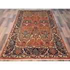4 x6 7  Rust Orange Bijar Garus Design High Mountain Wool Hand Knotted Rug 1645
