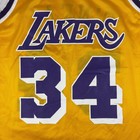 Vintage 90s Champion Shaquille Oneal  34 Los Angeles Lakers Jersey Mens Medium