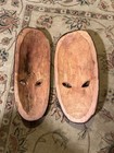 Pair Of Hand-carved Wooden Tribal Masks African Wall Art Tiki Large Rare Lot