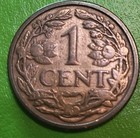 1917 Netherlands Cent Free Shipping