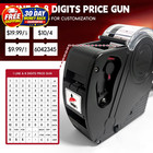 Mx-5500 Price Tag Gun 1 Line 8 Digits Pricing Gun With 10 000pcs White Labels 2