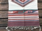 Vintage South Western Navajo Style Woven Wool Rug Runner 39  X 22 