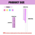 28 Pcs Small Plastic Hair Rollers 0 6  Curlers For Short Hair Styling