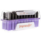 Impressart Lollipop 33 Pk 4mm Metal Stamps Uppercase Letters New