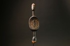 Vintage African Wooden Figure Elongated Tribal Statue Carved Art-g1468