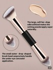 4pcs Professional Dual-ended Makeup Brush Set