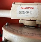 David White Meridian L6-20  Sight Level Survey Transit Tool In Case   untested 