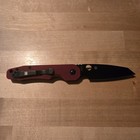 Spyderco Smock St  Nick s Exclusive Black Ticn Cpm-4v Red G10 C240 Sprint Run