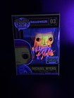 Nick Castle Signed Michael Myers Funko Pop Halloween The Shape Blacklight Jsa