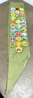 Original Bsa Boy Scout Green Sash With 28 Merit Badges Patches   8 Other Patches