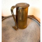 Howes Hanging Fireplace Fire Starter Vintage Brass Mayflower Kettle Smudge Pot