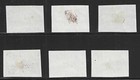 Poland  1919  Set Of 6  M  Checiny Imperf Local Issues