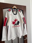 Vintage Nike Canada White Ice Hockey Jersey National Team Mens Shirt Rare Sz M