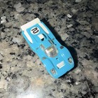 Afx Gulf Porsche 917 Ho Scale Slot Car  2 Blue white Vintage 1970