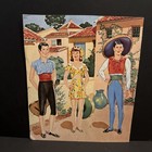    vtg Orig  Good Neighbor 1944 Paper Dolls  2487  uncut    
