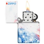 Zippo 47209  United States Flag 540 Process Multi-sided Lighter