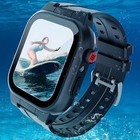 Ip68 Waterproof Case With Band For Apple Watch 38 40 41 42 44 45mm  rugged Strap