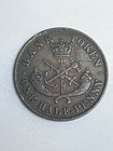 1852 Bank Of Upper Canada One Half Penny Bank Token