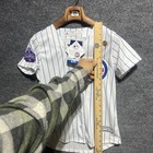 Majestic Chicago Cubs Jersey Womens Small White Kyle Schwarber 2016 World Series