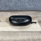 Genuine Oakley Sunglass Eyeglass Hard Clam Shell Case Faux Leather With Clip