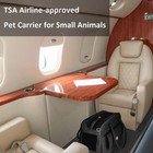 Soft-sided Pet Carrier Tote Bag For Small Dogs And Cats  Travel-friendly Design