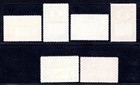 Liberia 1952 Errors Scott  334a   337a   C68   c69 All With Inverted Centers Mint Nh