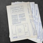 Vintage 1979 House Blueprints Rudolph Matern Design 965 Architectural Plans 