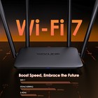 Wifi 7 Wifi 6 Mesh Router Dual Band Wireless Internet Gigabit Router Wifi 5