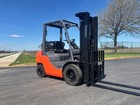 2019 Toyota 8fgu25 Forklift - Propane - Solid Pnuematic - Freight Included 