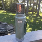 Vintage Usa Aladdin Stanley Thermos 1993 Green 1 Quart A944dh Vacuum Bottle