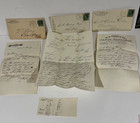 Antique Business Letters And Envelopes Lot Of 6 1881-1883 Letterhead