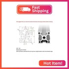 3030 T Slot Aluminum Extrusion For 3d Printer Parts And Cnc Diy Silver 500mmx4