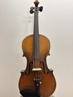 C  1890-1910 Labeled Vintage Old Violin 4 4 Includes Case And Bow