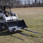 Titan Attachments Heavy-duty 60  Clamp-on Pallet Forks  47  X 4  Fork Length