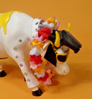 Cow Parade  Rock N Roll- Elvis Cow New York City  2001 -9137 Ceramic  no Box 