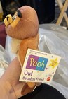 Mattel Winnie The Pooh Owl Beanbag Friend Plush 1999 Mpn 82689 Vintage
