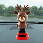 Solar Dancing Toy Christmas Theme Figure Bobble Head Toy Dancing Swinging Animat