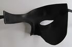 Phantom Of The Opera Half Face Matte Black Venetian Masquerade Party  Ball Mask