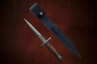 Vintage Case V-42 Dagger Us Special Forces Wwii Dagger Knife With Leather Handle