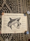 Steven Spielberg Jaws Bottleneck Gallery Rare Poster 73 Of 100 Signed Horror Wow