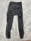 Cycling Padded Tights Long Pants Us Men   s Medium Black Stretch Road Bike