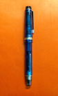 Pilot Custom Heritage 92 Blue Demonstrator Fountain Pen 14k M Nib
